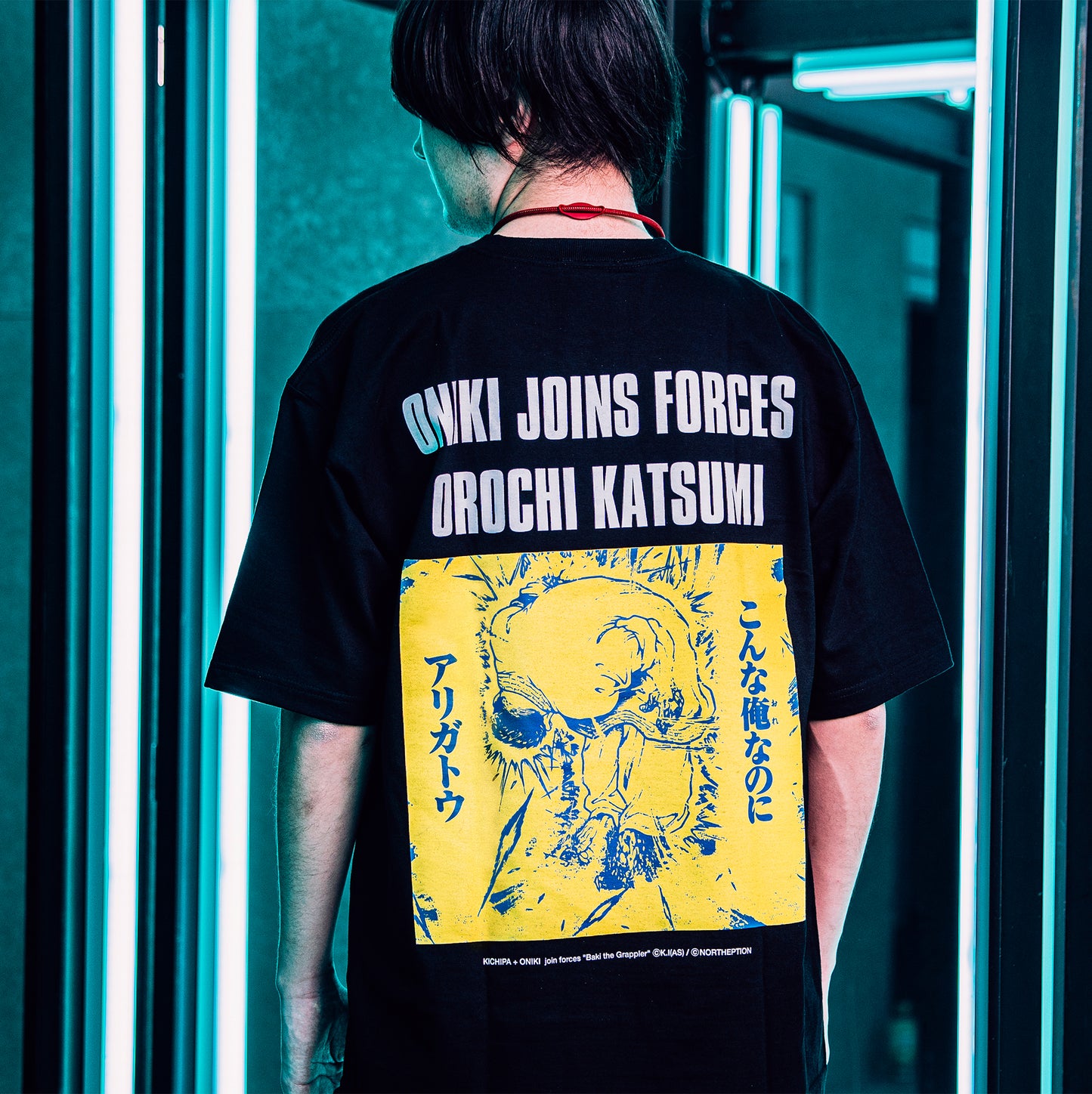 愚地克巳×オニキ コラボレーションTシャツ