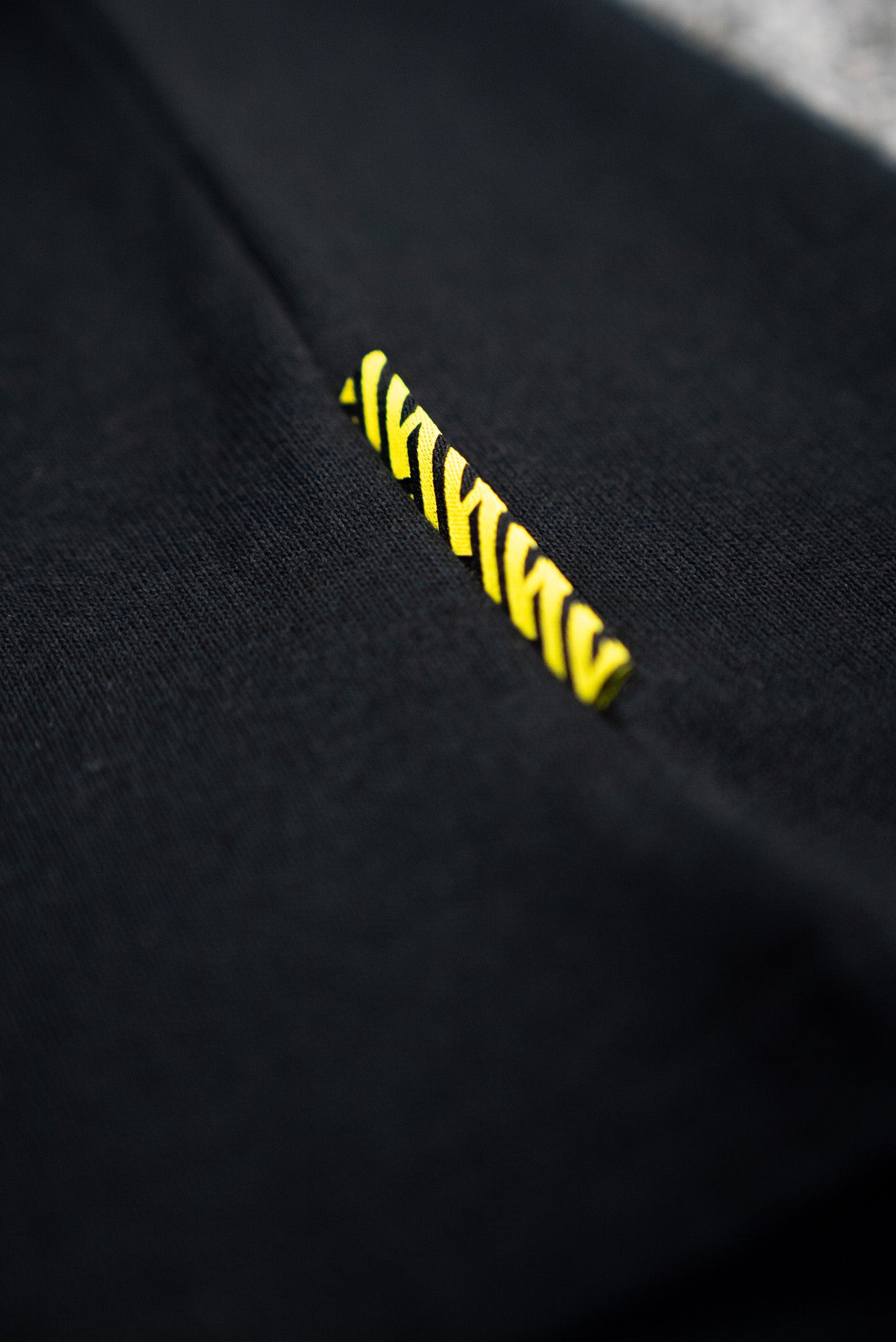 Original embroidery T-Shirt(White/Black)