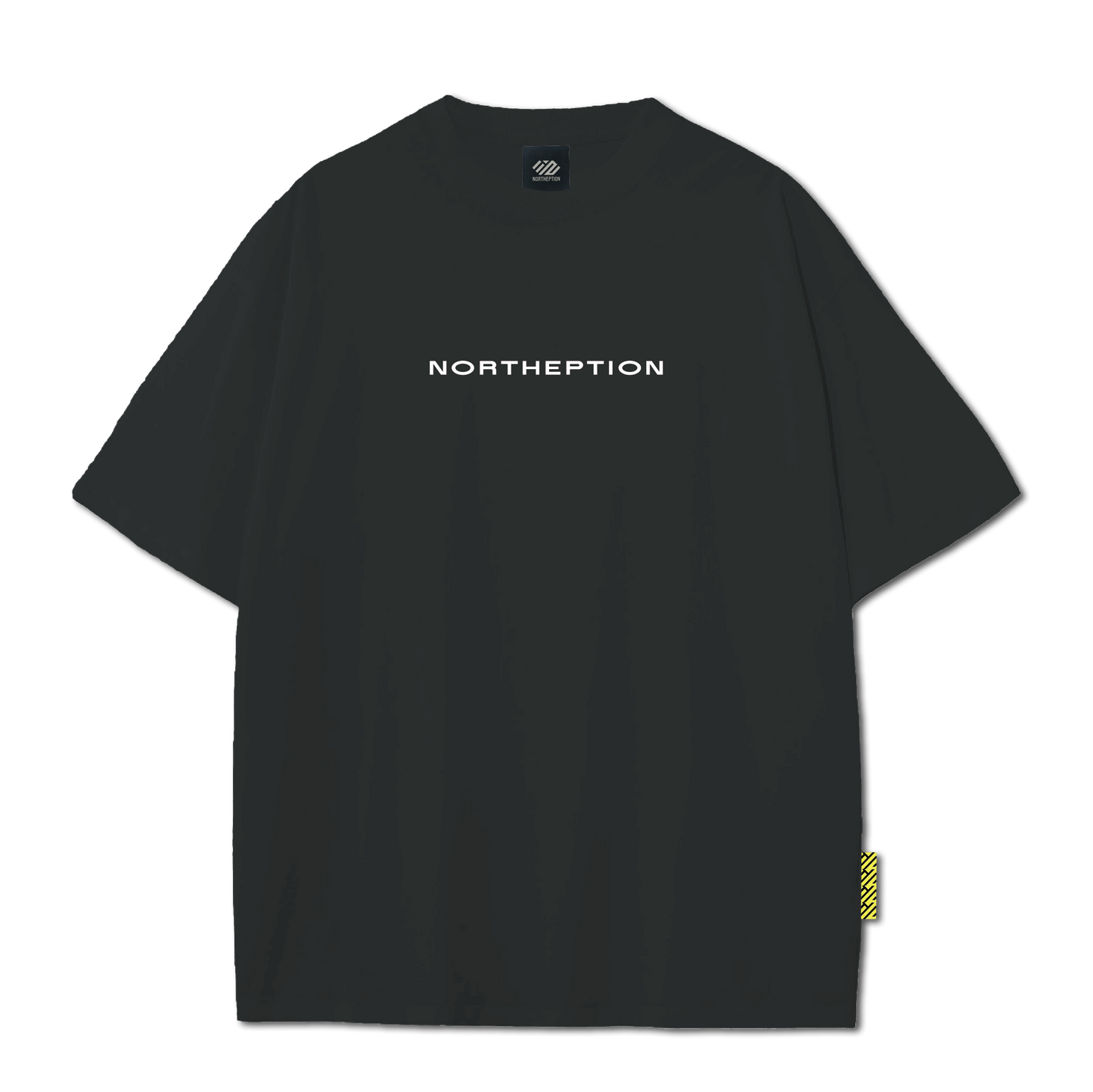 Original embroidery T-Shirt(White/Black)