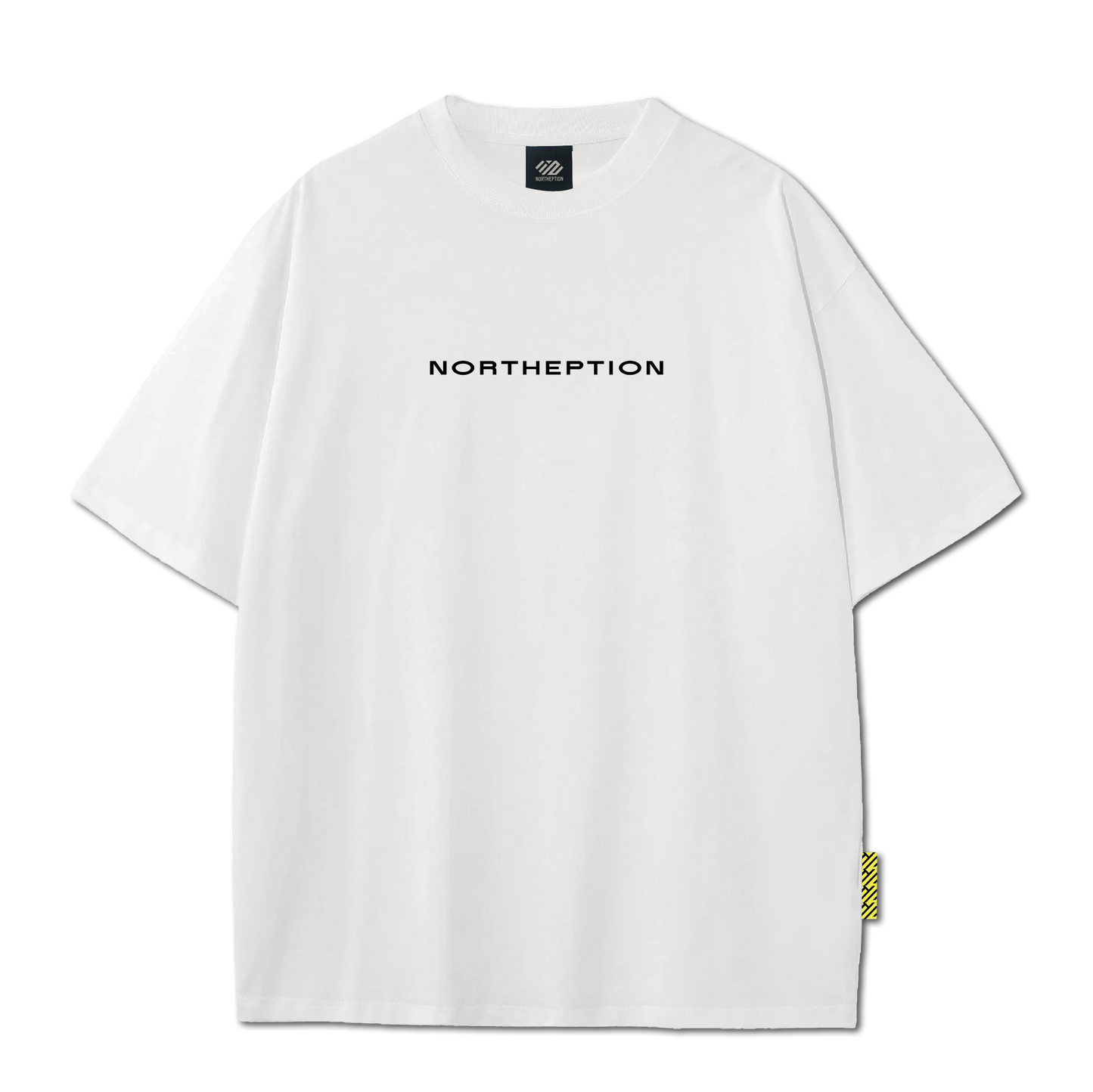 Original embroidery T-Shirt(White/Black)