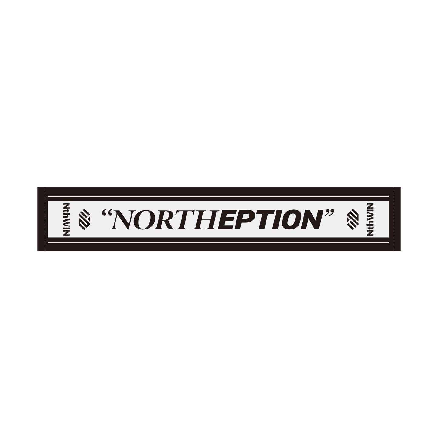 Muffler Towel(White/Black)
