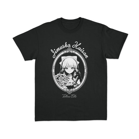 【受注生産】-タルレミエラ-  jimusho kaisan T-Shirt (black) & stickerset