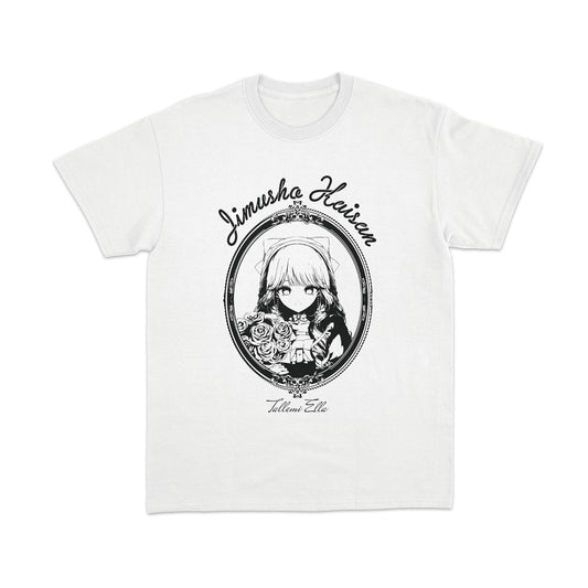 【受注生産】-タルレミエラ-  jimusho kaisan T-Shirt (white) & sticker set