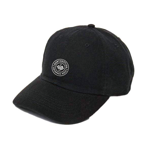 Circle logo embroidery cap