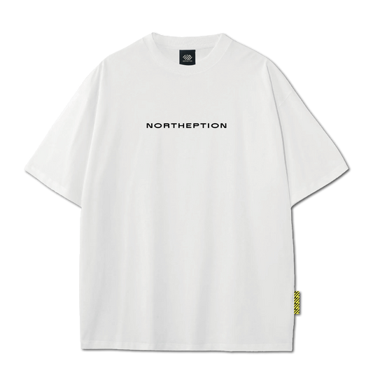 Original embroidery T-Shirt(White/Black)